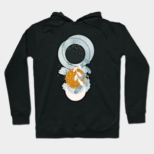 Abstract unique geometrical art design Hoodie